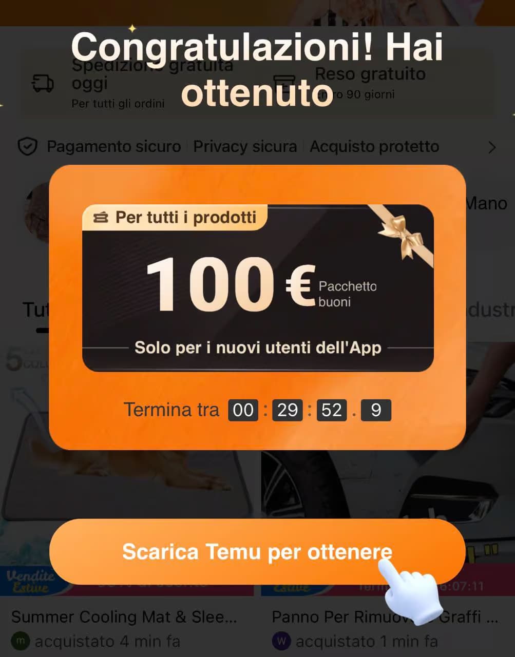 Perché Temu è diventata un punto di riferimento per lo shopping conveniente