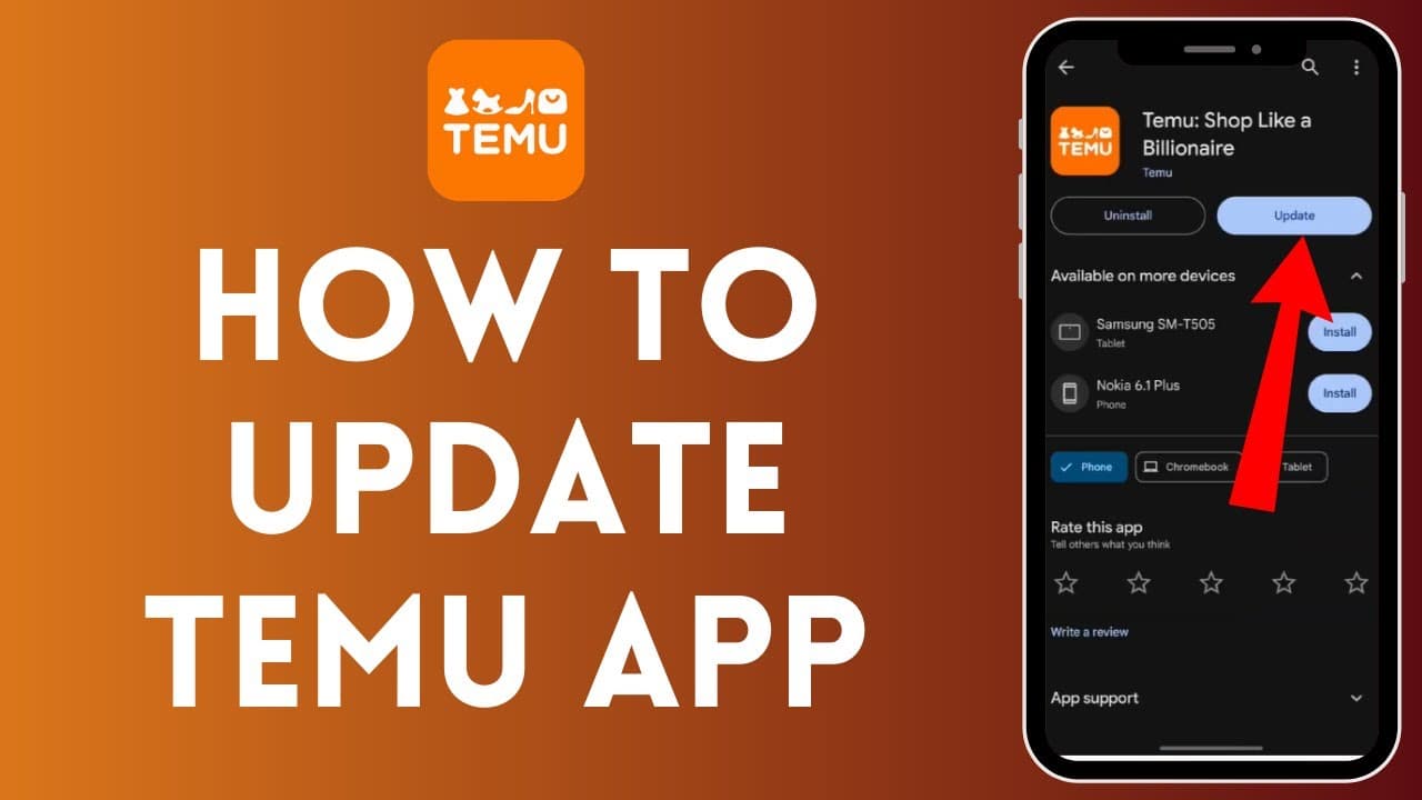 Errori comuni da evitare durante l’aggiornamento dell’app Temu