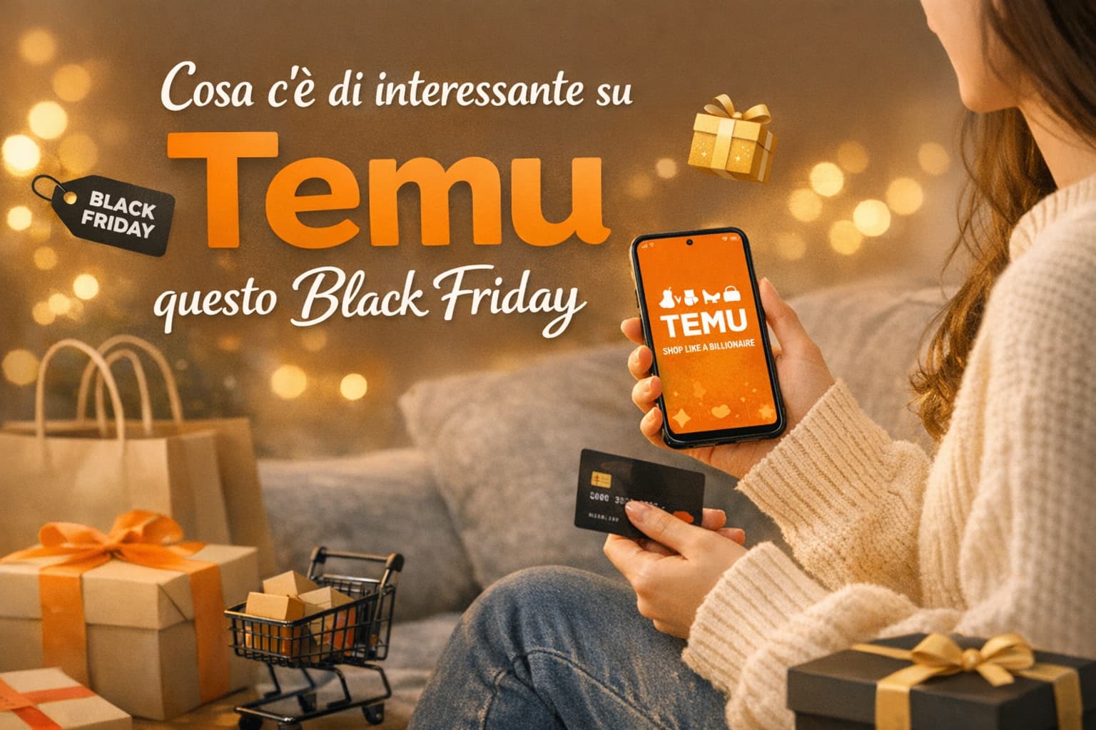 Cosa c’è di interessante su Temu questo Black Friday
