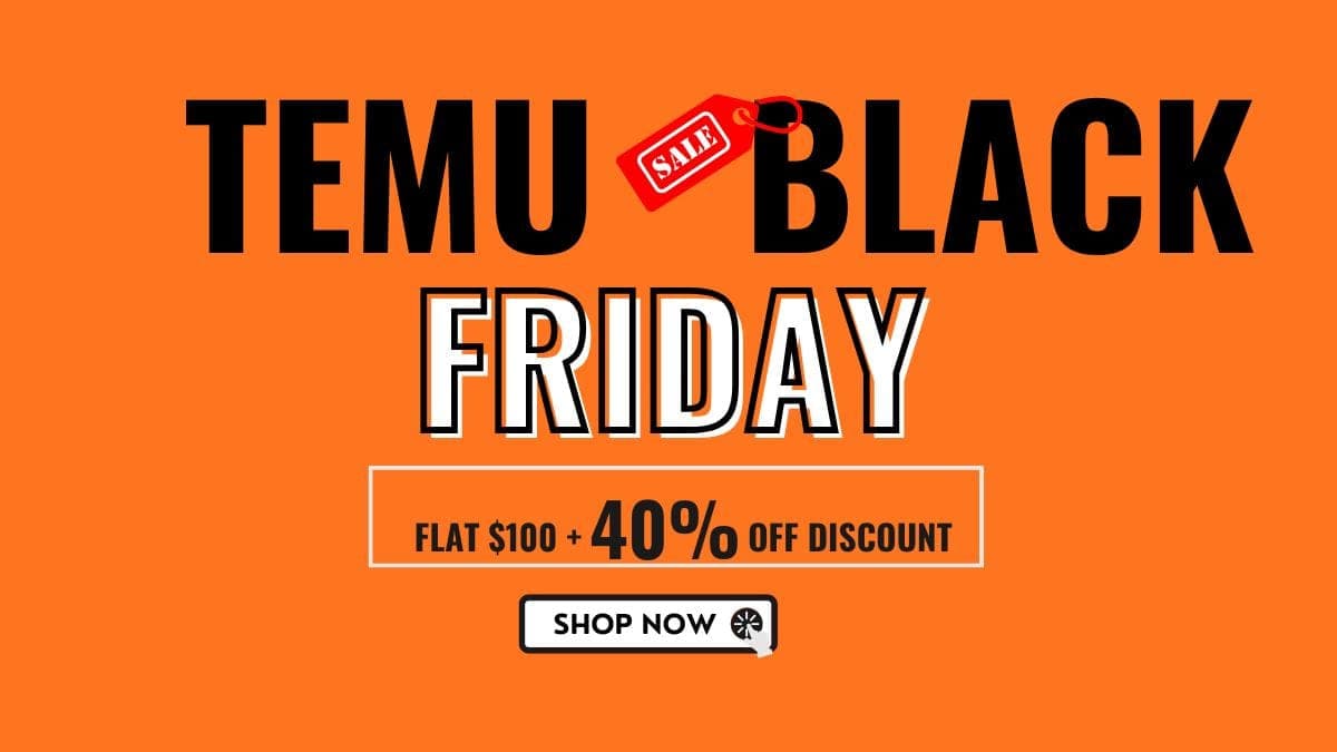 Consigli per acquistare su Temu durante il Black Friday