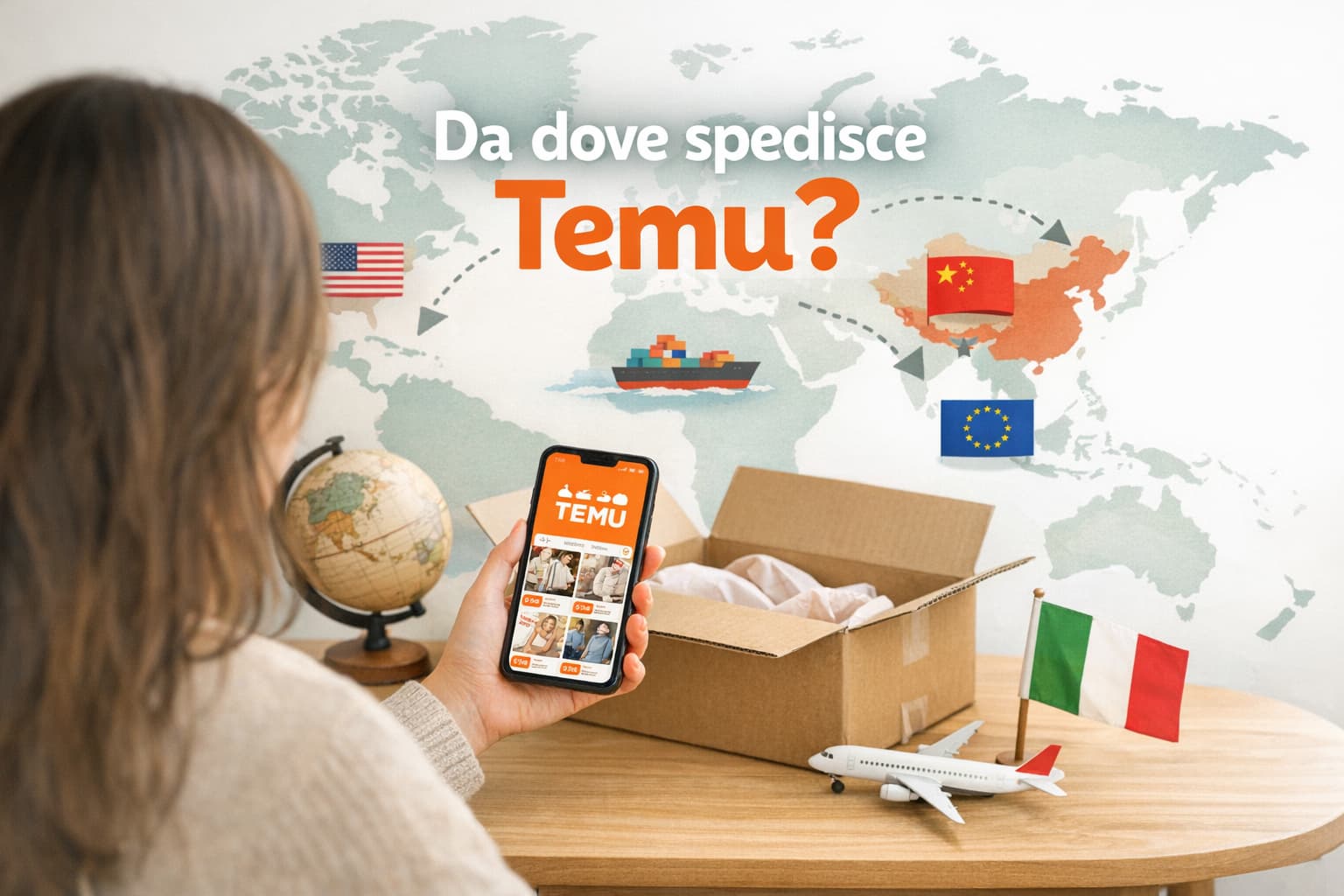 Da dove spedisce Temu e come funziona la spedizione