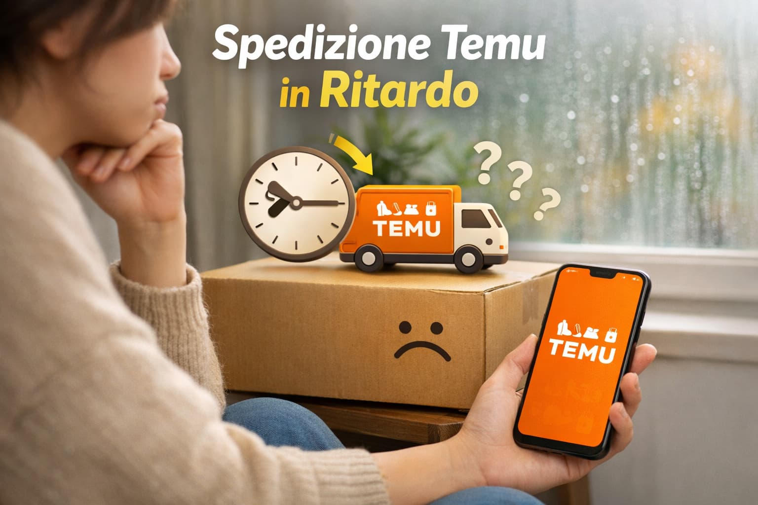 Spedizione Temu in ritardo: cosa fare subito